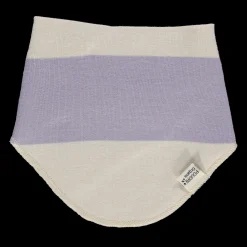 Poudre Organic Bavoirs | BAVOIR BANDANA ASPERULE Rayures Lavender RayuresLavender