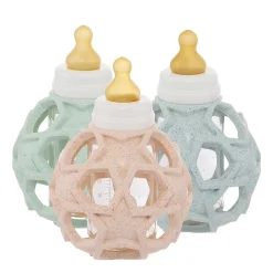 Poudre Organic Peluches & Jouets | Tétines & Biberons | Biberon + Star Ball Pêche