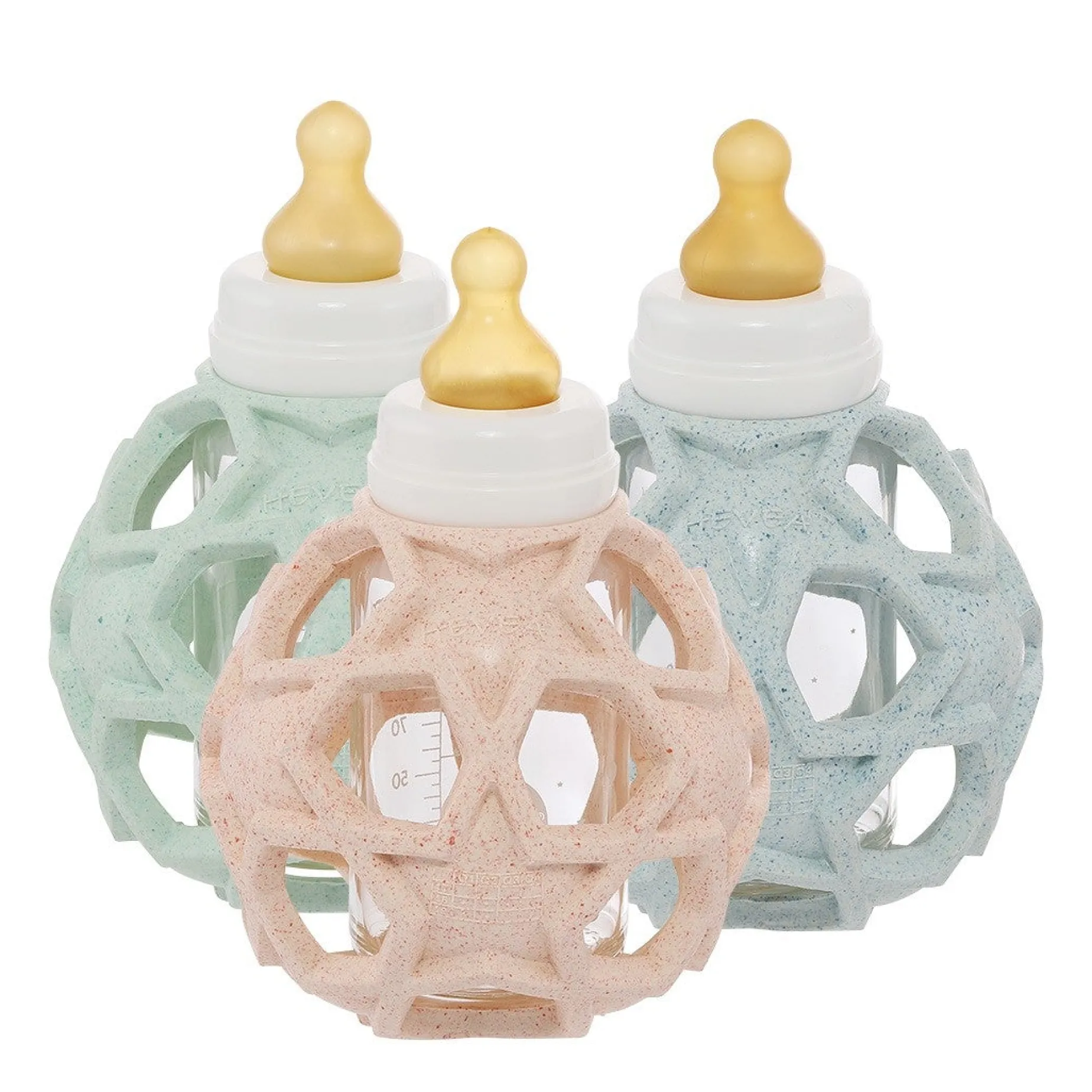 Poudre Organic Peluches & Jouets | Tétines & Biberons | Biberon + Star Ball Pêche