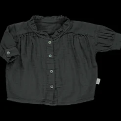 Poudre Organic Blouses & Chemises | BLOUSE AMANDE Pirate Black PirateBlack