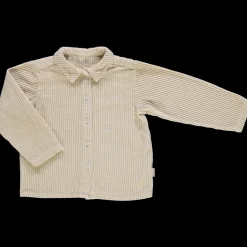 Poudre Organic Blouses & Chemises | Blouses & Chemises | BLOUSE BELLADONE VELOURS CÔTELÉ Biscotti