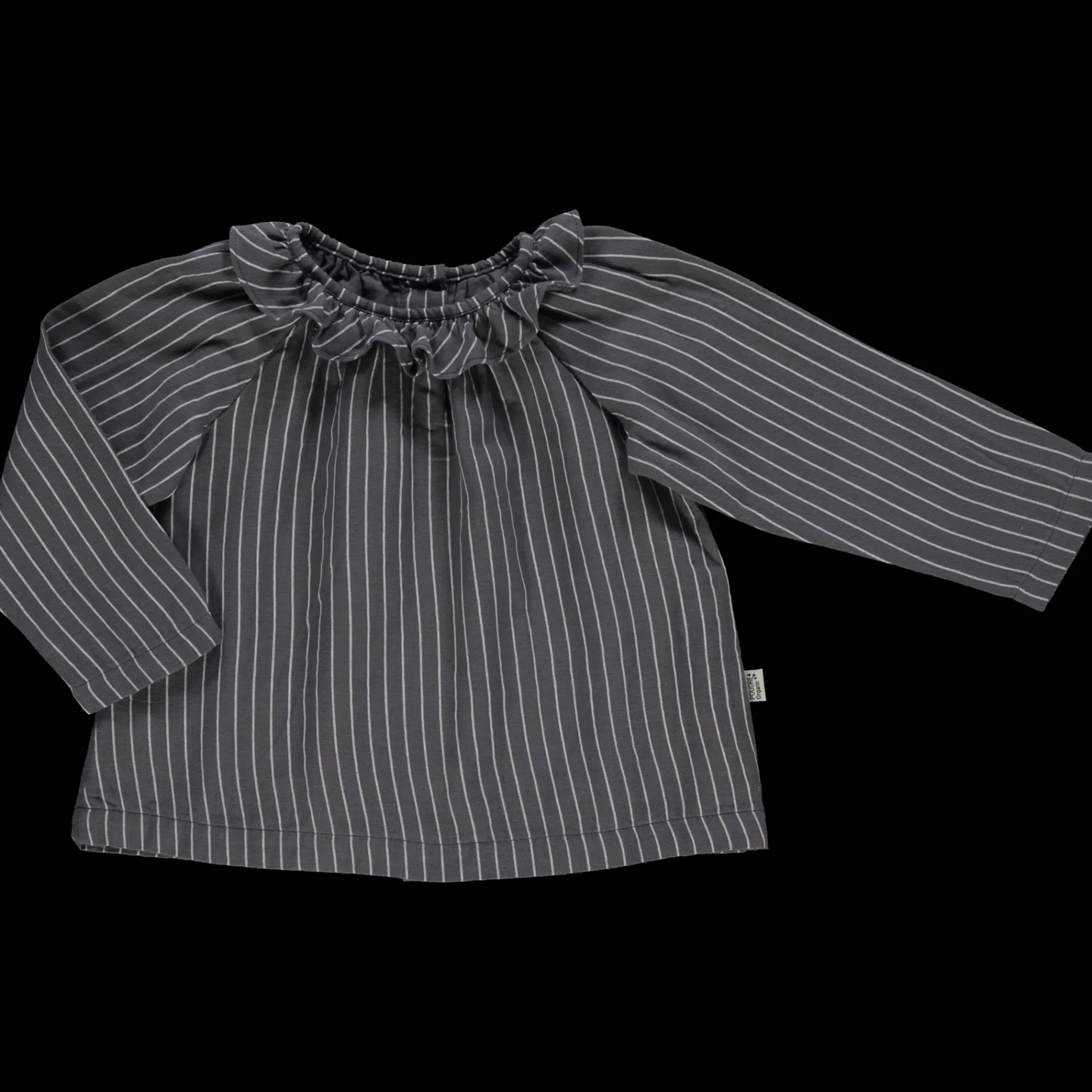 Poudre Organic Blouses & Chemises | BLOUSE CHARME Rayures Iron Gate RayuresIronGate