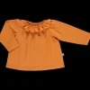 Poudre Organic Blouses & Chemises | BLOUSE CHARME Russet Orange Russet-Orange