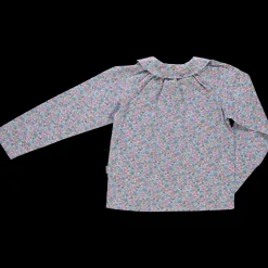 Poudre Organic Blouses & Chemises | Blouses & Chemises | BLOUSE FLEUR Flowery Blue FloweryBlue