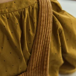 Poudre Organic Blouses & Chemises | Blouses & Chemises | BLOUSE PECAN Points Green Moss PointsGreenMoss