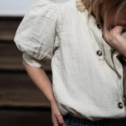 Poudre Organic Blouses & Chemises | BLOUSE POIRE Almond Milk AlmondMilk