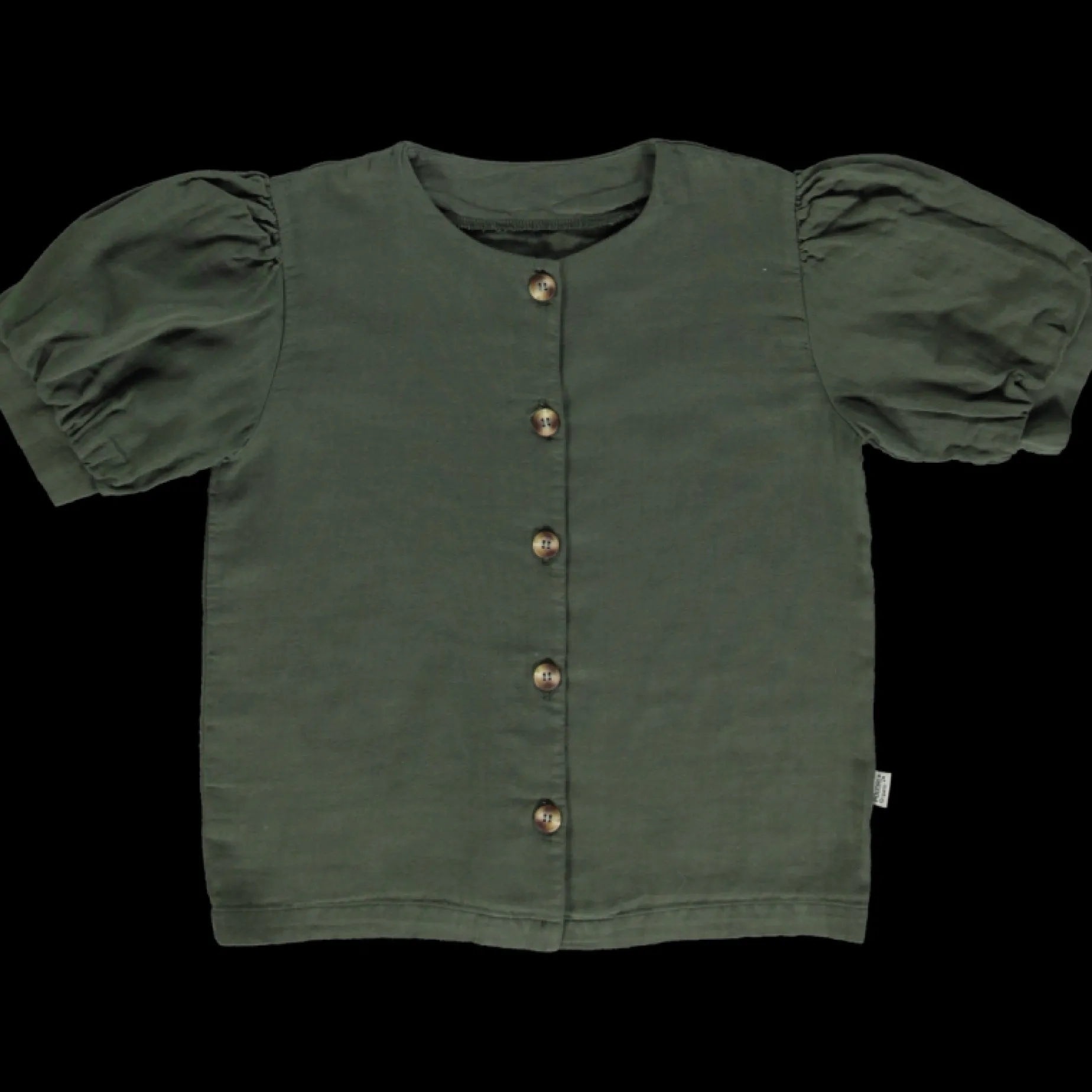 Poudre Organic Blouses & Chemises | BLOUSE POIRE Forest Green ForestGreen