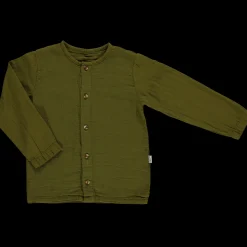 Poudre Organic Blouses & Chemises | Blouses & Chemises | BLOUSE RONCE Fir Green FirGreen