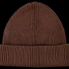 Poudre Organic Bonnets | BONNET BEANIE ADULTE Noisette