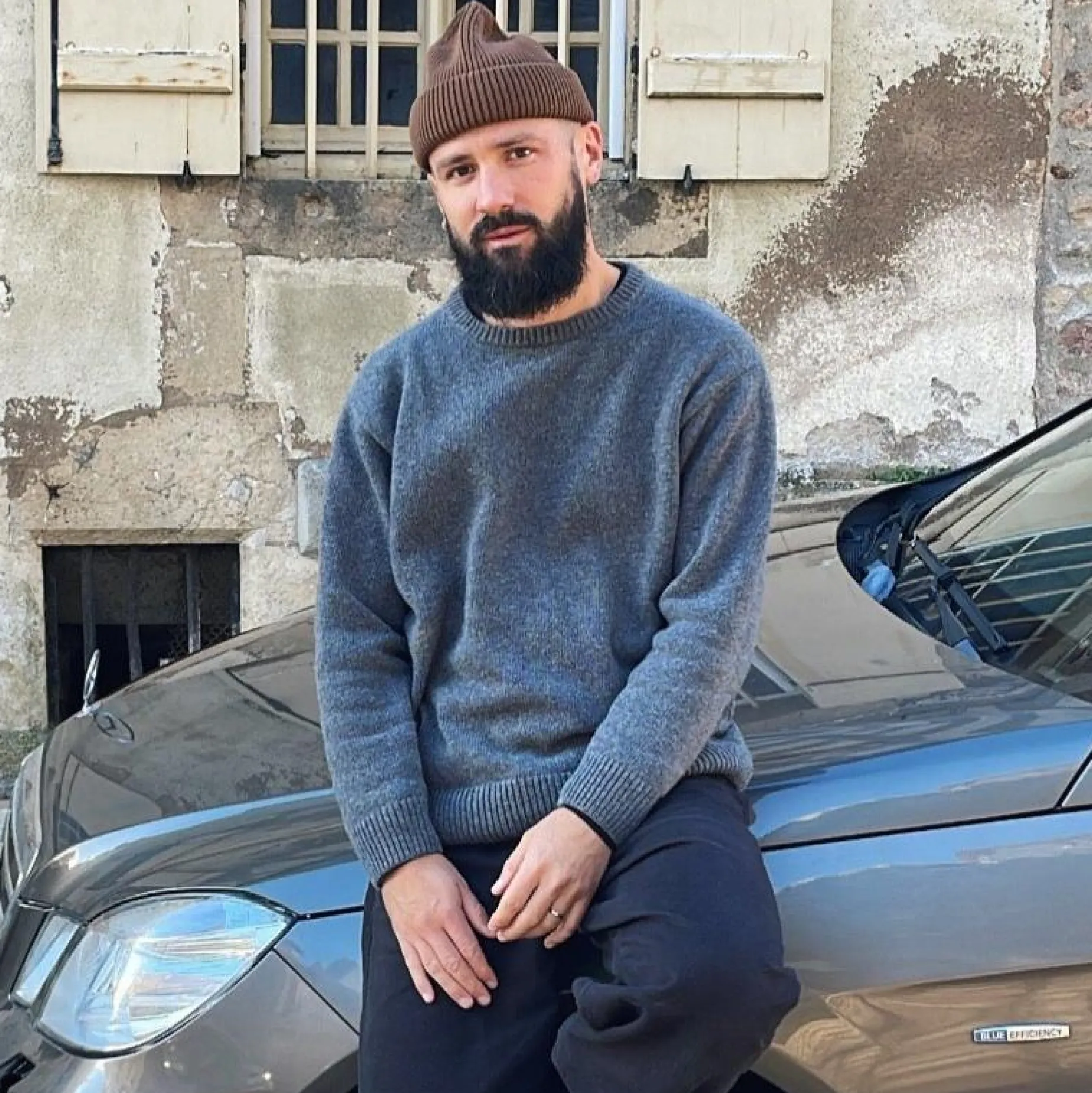 Poudre Organic Bonnets | BONNET BEANIE ADULTE Noisette