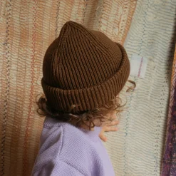 Poudre Organic Bonnets & Chapeaux | Béguins, Bonnets Et Chapeaux | BONNET BEANIE Noisette