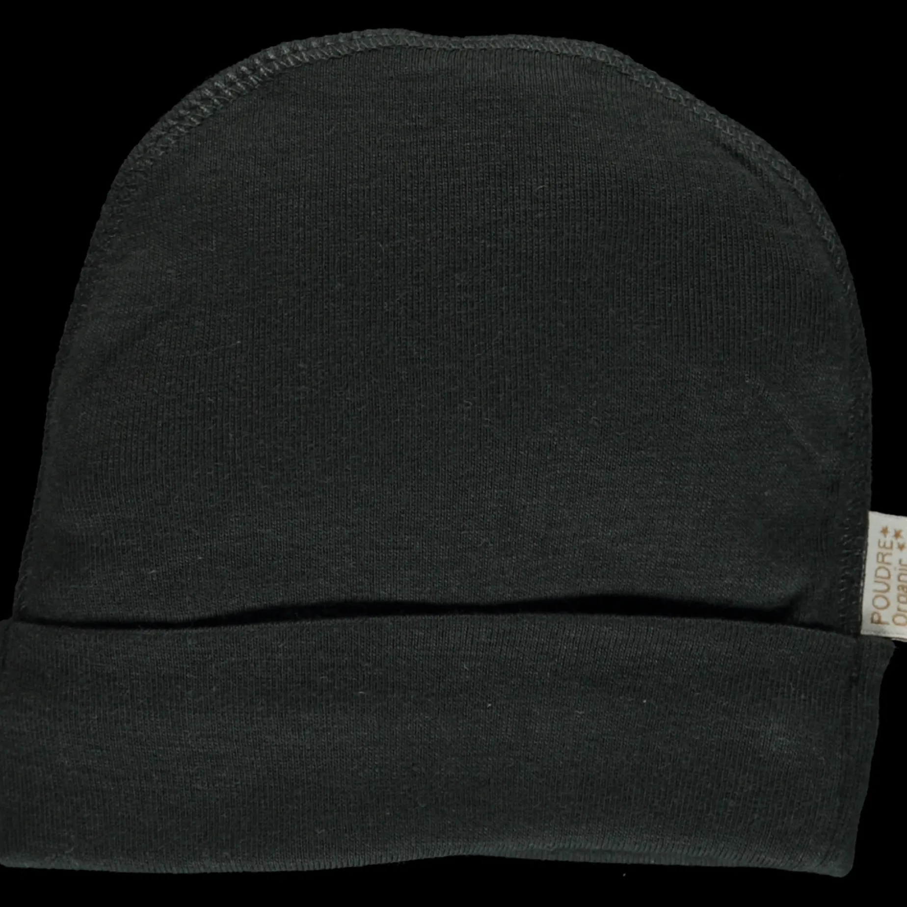 Poudre Organic Béguins, Bonnets Et Chapeaux | BONNET NAISSANCE LITCHI Pirate Black PirateBlack