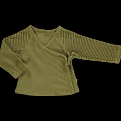 Poudre Organic Cardigans | CACHE COEUR CROCUS CÔTELÉ Green Moss GreenMoss