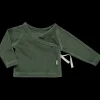 Poudre Organic Cardigans | CACHE COEUR CROCUS VELOURS Forest Green ForestGreen
