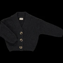 Poudre Organic Cardigans | Cardigans | CARDIGAN ACACIA Anthracite