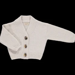Poudre Organic Cardigans | Cardigans | CARDIGAN ACACIA Écru