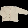 Poudre Organic Cardigans | CARDIGAN ASTER Almond Milk AlmondMilk