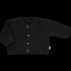 Poudre Organic Cardigans | CARDIGAN ASTER Pirate Black PirateBlack