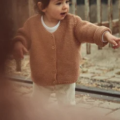 Poudre Organic Cardigans | CARDIGAN ASTER Tan