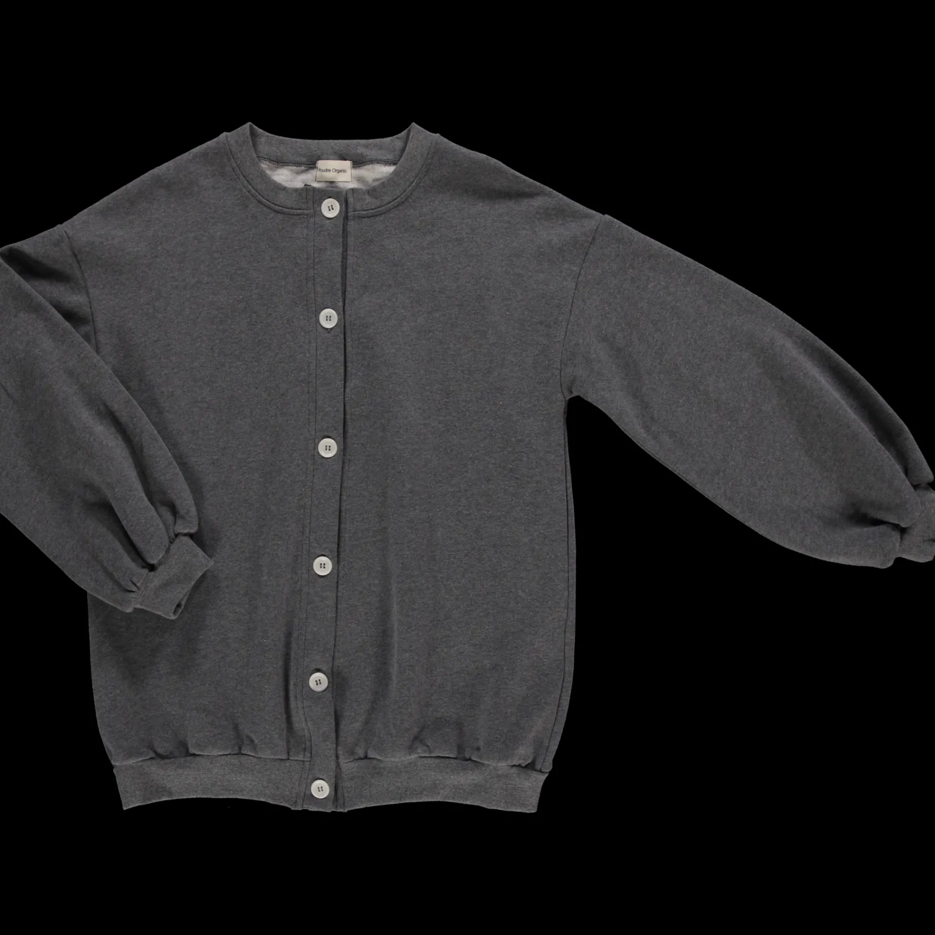 Poudre Organic Cardigans | CARDIGAN BRUNELLE ADULTE Anthracite