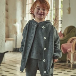 Poudre Organic Cardigans | CARDIGAN BRUNELLE Anthracite