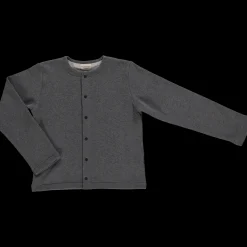 Poudre Organic Cardigans | CARDIGAN CAMOMILLE ADULTE Anthracite