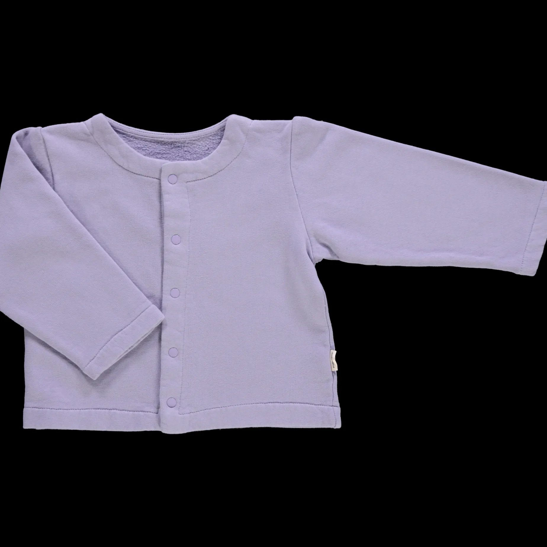Poudre Organic Cardigans | Cardigans | CARDIGAN CAMOMILLE Lavender Aura LavenderAura