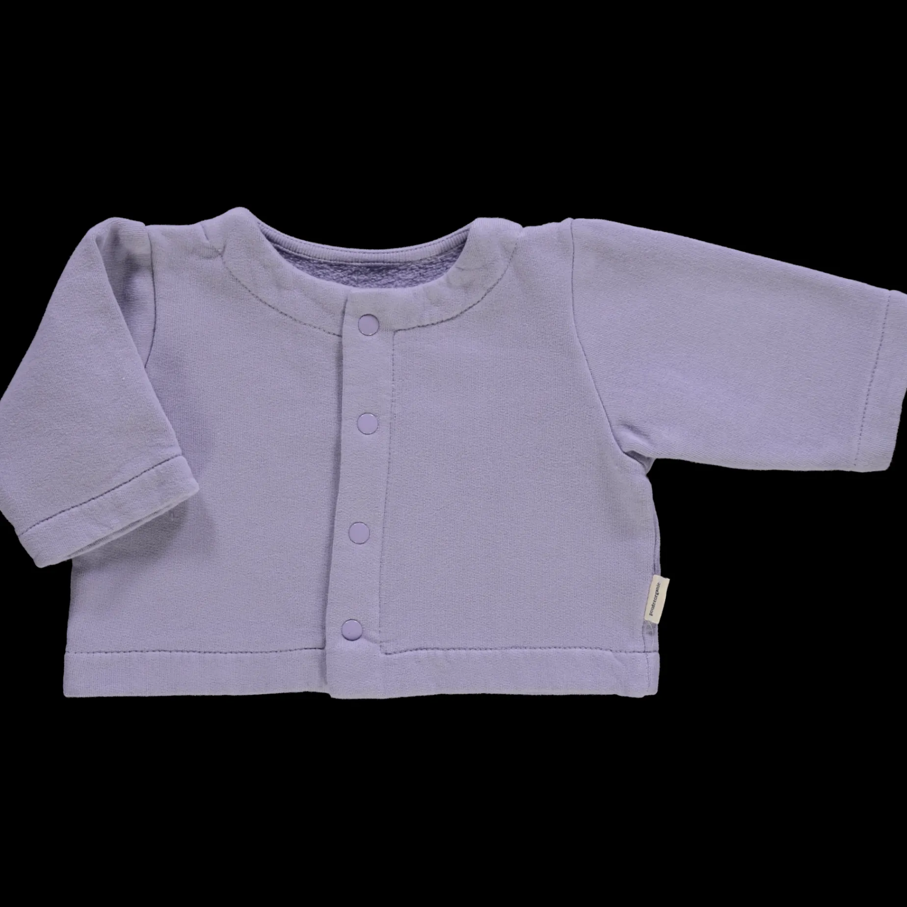 Poudre Organic Cardigans | Cardigans | CARDIGAN CAMOMILLE Lavender Aura LavenderAura