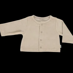 Poudre Organic Cardigans | Cardigans | CARDIGAN CAMOMILLE VELOURS Biscotti