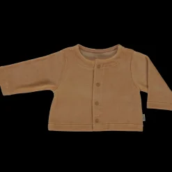 Poudre Organic Cardigans | Cardigans | CARDIGAN CAMOMILLE VELOURS Dijon
