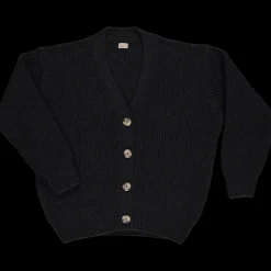 Poudre Organic Cardigans | CARDIGAN MATÉ LAINE ADULTE Anthracite