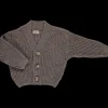 Poudre Organic Cardigans | Cardigans | CARDIGAN MATÉ LAINE Castor