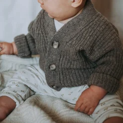Poudre Organic Cardigans | Cardigans | CARDIGAN MATÉ LAINE Castor
