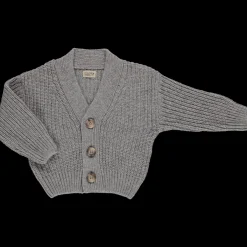 Poudre Organic Cardigans | Cardigans | CARDIGAN MATÉ LAINE Gris