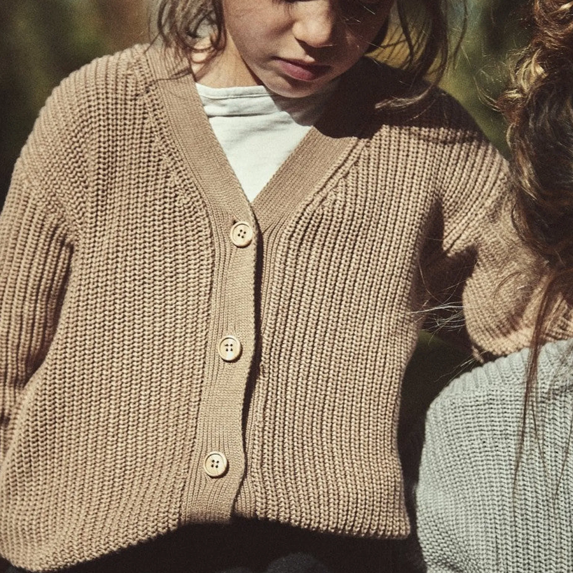 Poudre Organic Cardigans | CARDIGAN MATÉ Noix de Cajou NoixdeCajou