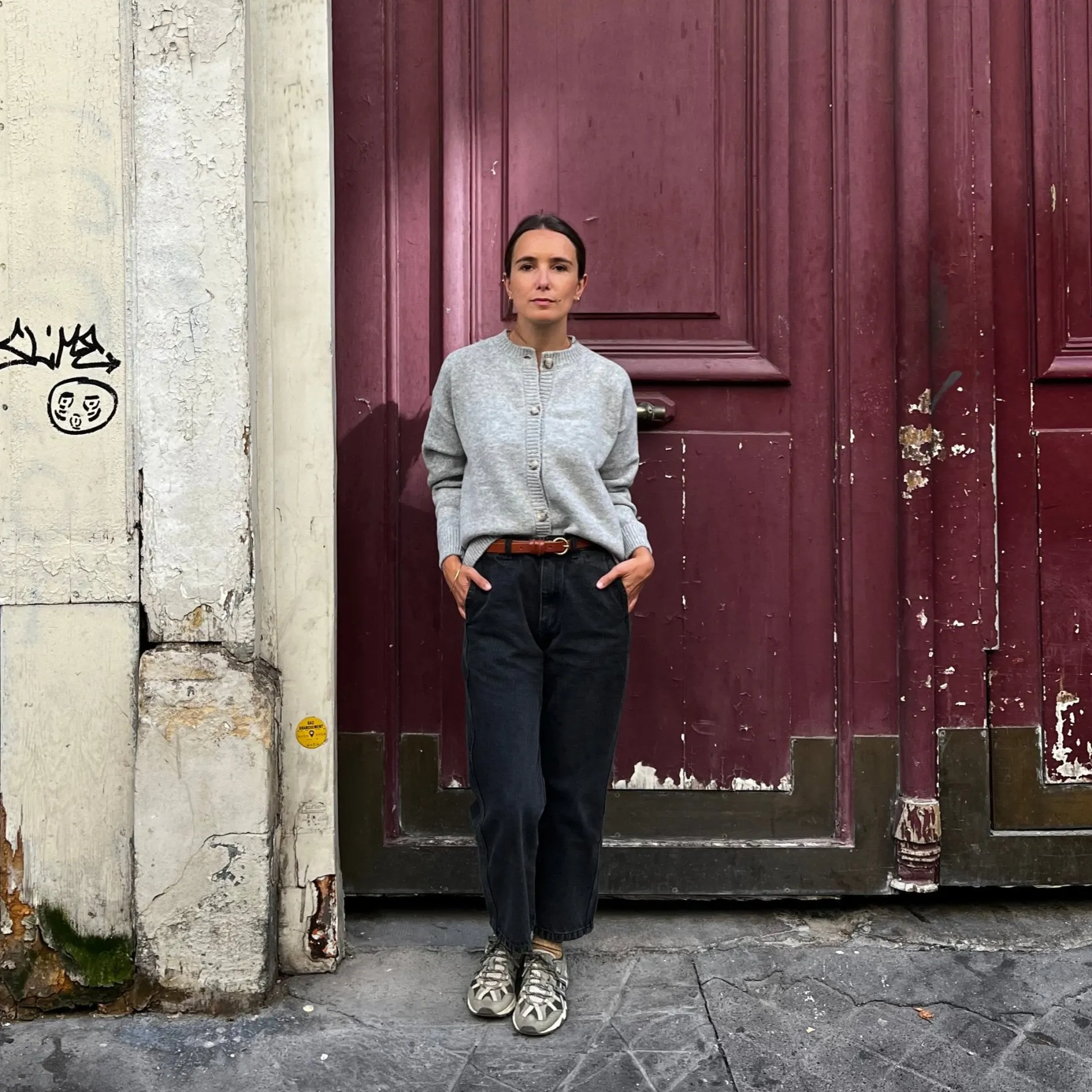 Poudre Organic Cardigans | CARDIGAN PÉTALE LAINE ADULTE Mist