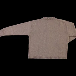 Poudre Organic Cardigans | CARDIGAN PÉTALE LAINE ADULTE Dark Sand DarkSand