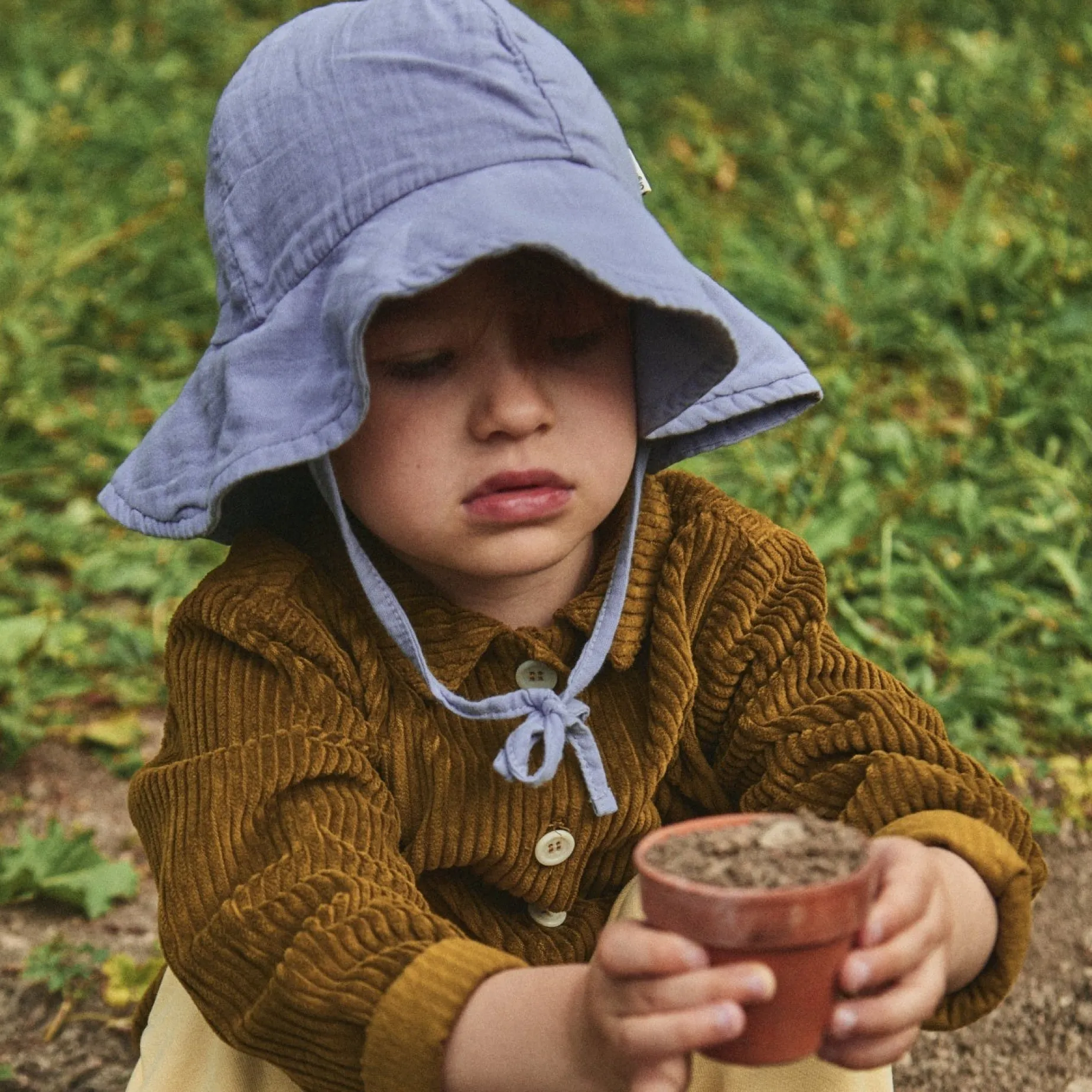 Poudre Organic Bonnets & Chapeaux | Béguins, Bonnets Et Chapeaux | CHAPEAU PIVOINE Lavender Aura LavenderAura