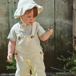 Poudre Organic Béguins, Bonnets Et Chapeaux | CHAPEAU PIVOINE ÉPONGE Almond Milk AlmondMilk