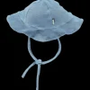 Poudre Organic Béguins, Bonnets Et Chapeaux | CHAPEAU PIVOINE ÉPONGE Blue Fog BlueFog
