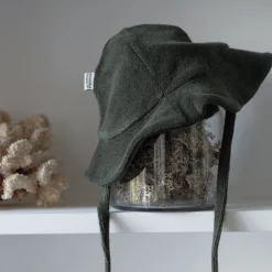 Poudre Organic Béguins, Bonnets Et Chapeaux | CHAPEAU PIVOINE ÉPONGE Forest Green ForestGreen