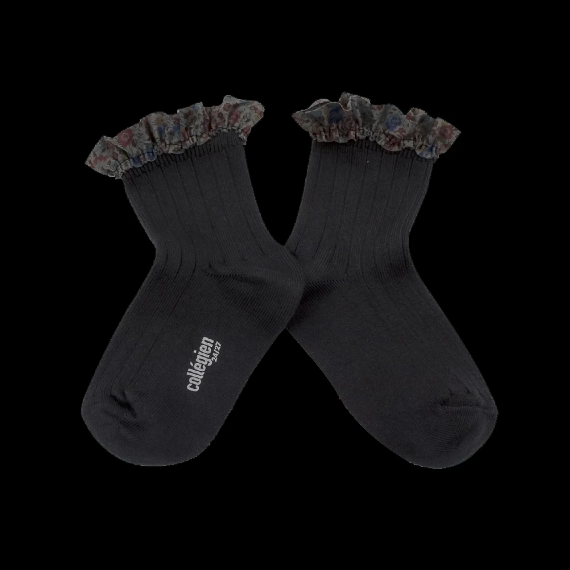 Poudre Organic Chaussettes & Collants | Chaussettes & Collants | CHAUSSETTES CHARLOTTE À DENTELLES LIBERTY Pierre de Volvic PierredeVolvic