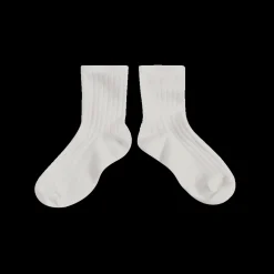 Poudre Organic Chaussettes & Collants | Chaussettes & Collants | CHAUSSETTES COURTES À CÔTES Jour de Pluie JourdePluie