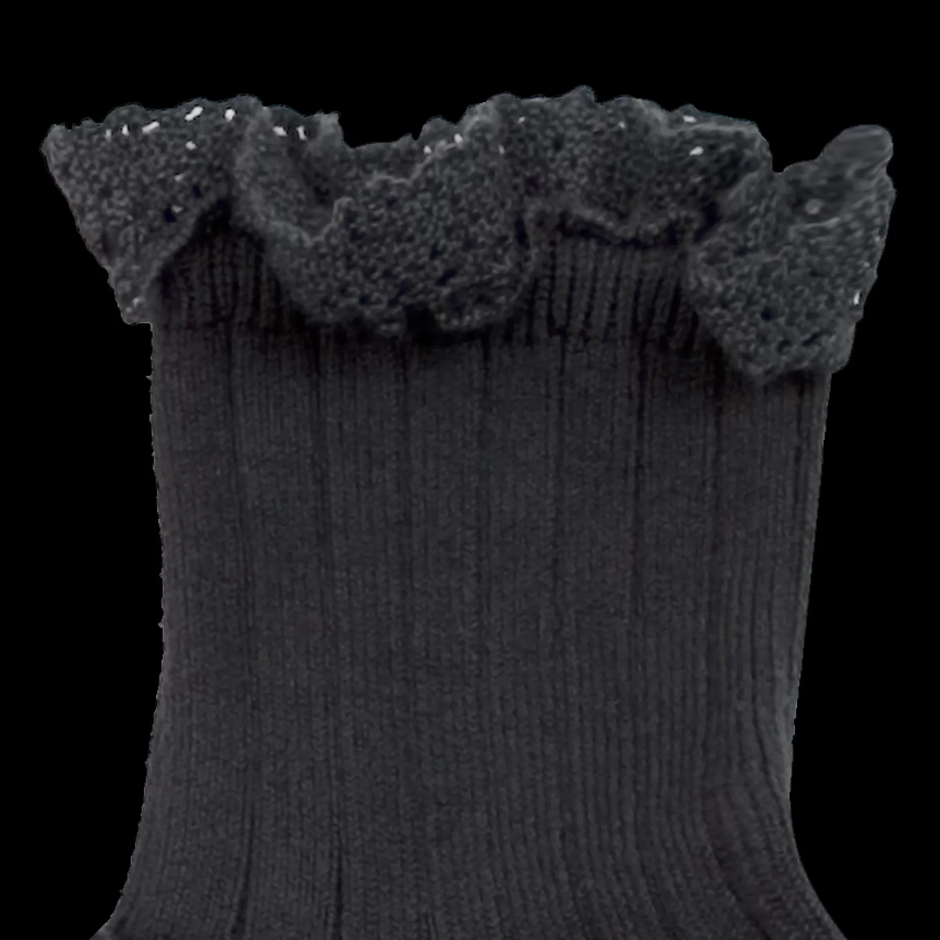 Poudre Organic Chaussettes & Collants | Chaussettes & Collants | CHAUSSETTES LILI À DENTELLES Pierre de Volvic PierredeVolvic