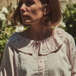 Poudre Organic Blouses & Chemises | CHEMISE ARONIE Rose Quartz RoseQuartz