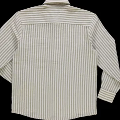 Poudre Organic Chemises & Surchemises | CHEMISE ARUM Rayures Green Moss RayuresGreenMoss