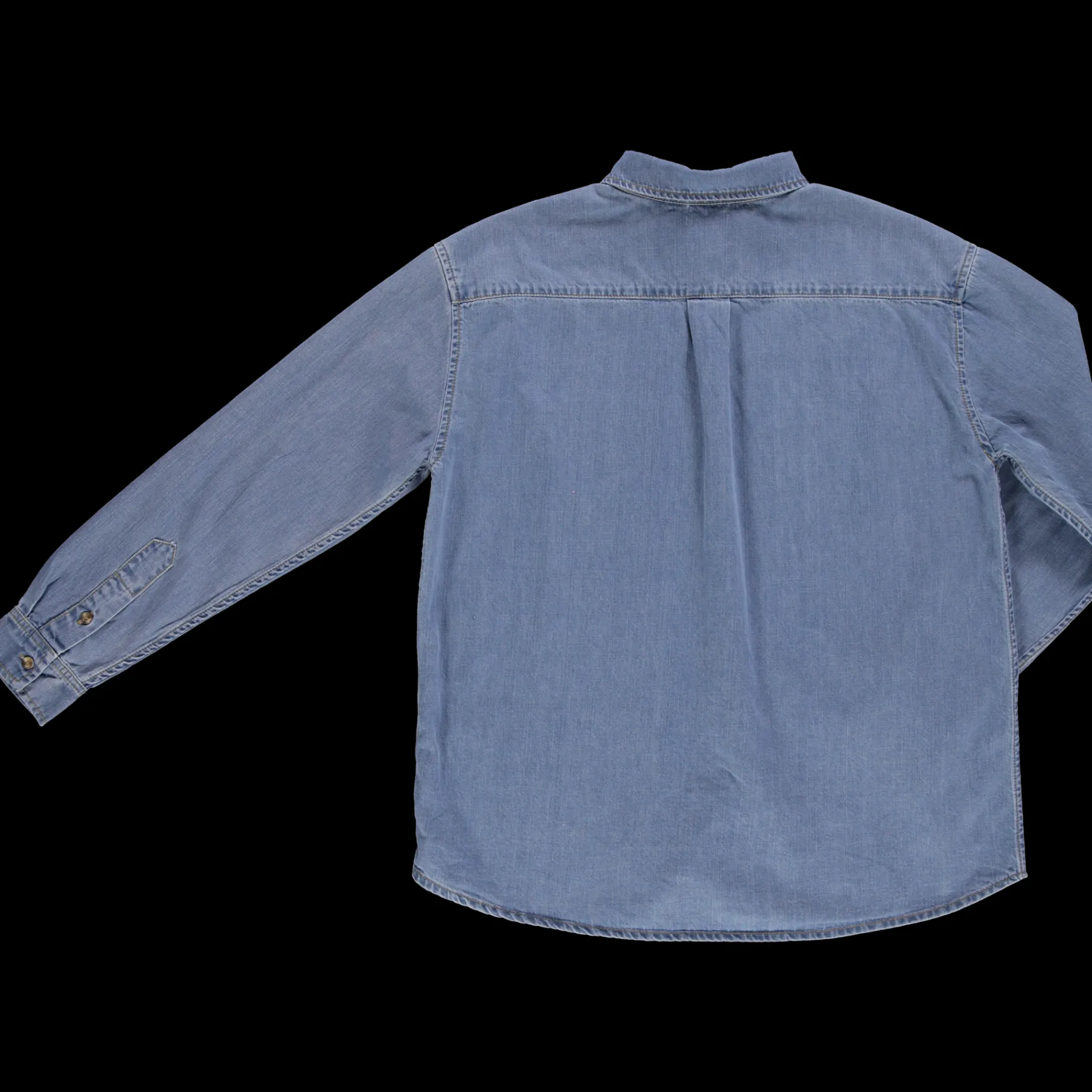 Poudre Organic Chemises & Surchemises | CHEMISE CAMISA Denim Blue Denim-Blue