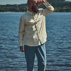 Poudre Organic Chemises & Surchemises | CHEMISE CAMISA Denim Écru Denim-Écru