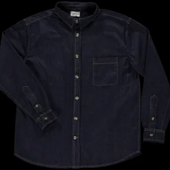 Poudre Organic Chemises & Surchemises | CHEMISE CAMISA Denim Dark Blue Denim-Dark-Blue