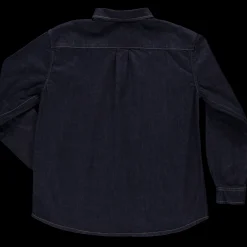 Poudre Organic Chemises & Surchemises | CHEMISE CAMISA Denim Dark Blue Denim-Dark-Blue